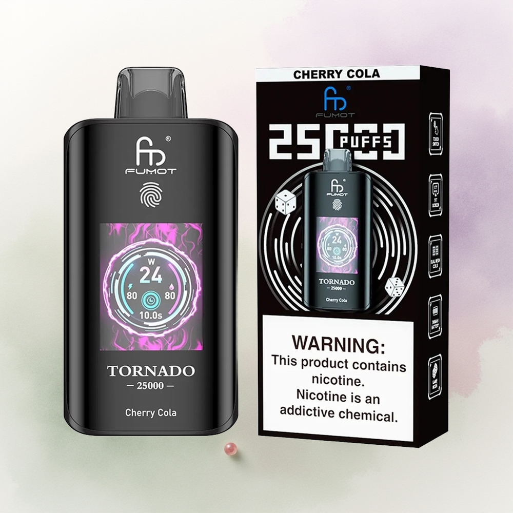 Fumot Tornado 25000 Cherry Cola HD 700mAh