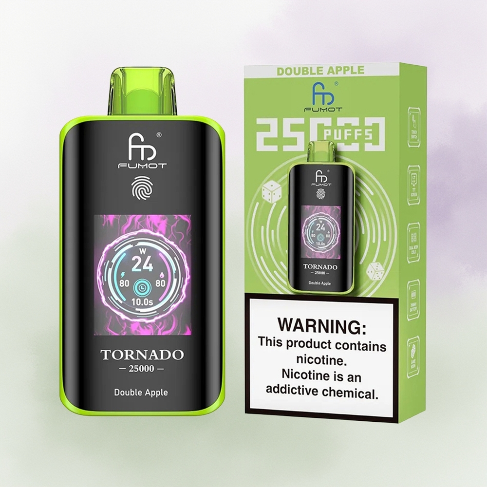 Fumot Tornado 25000 Doble Manzana HD 20ml
