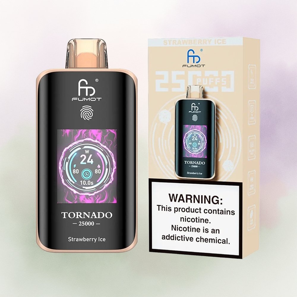 Fumot Tornado 25000 Helado de Fresa HD 700mAh