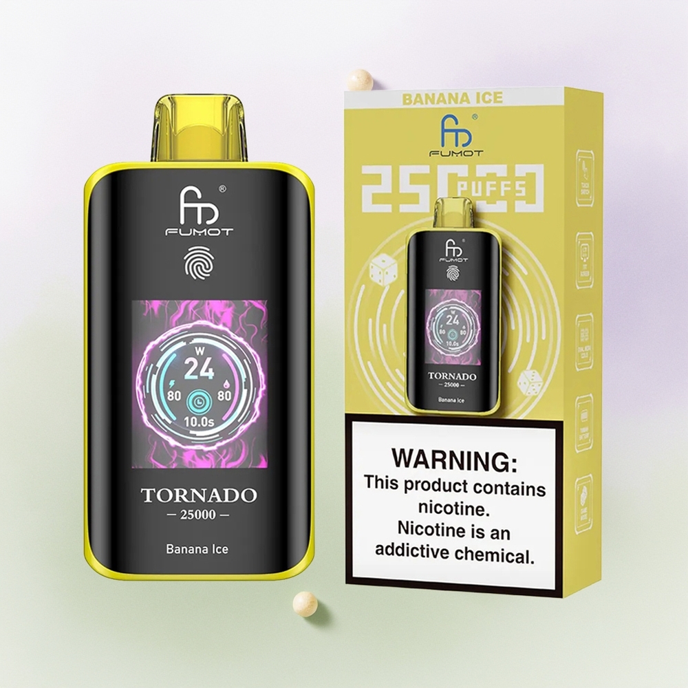 Fumot Tornado 25000 Helado de Plátano HD 700mAh