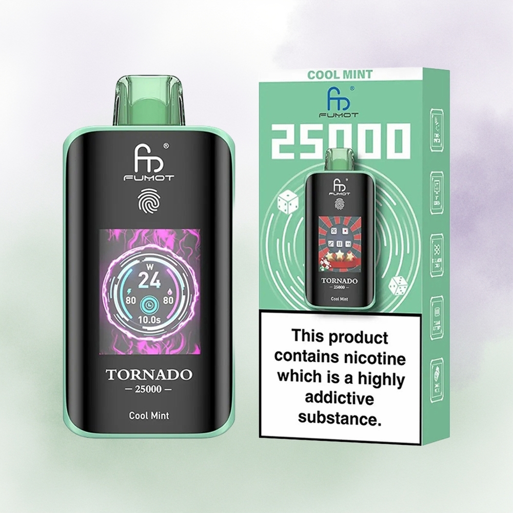 Fumot Tornado 25000 Menta Fresca HD 20ml