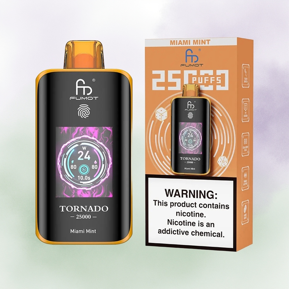 Fumot Tornado 25000 Menta de Miami HD 20ml