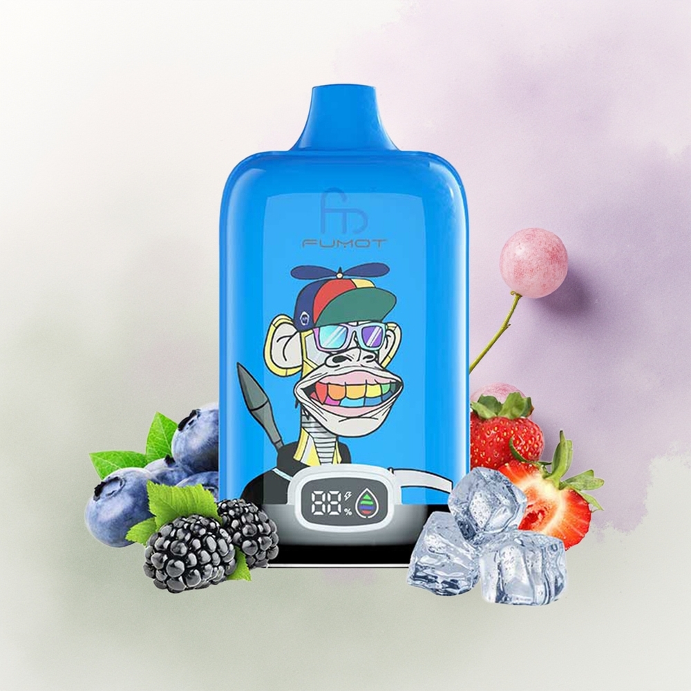 Fumot Tornado Digital Box 12000 Fresa Uva Tipo-C 20ml