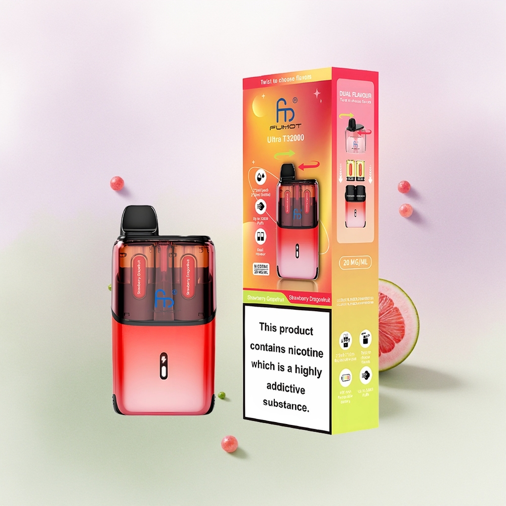 Fumot Ultra T32000 Fresa Pomelo - Fresa Pitaya con Carga Rápida y 24ml