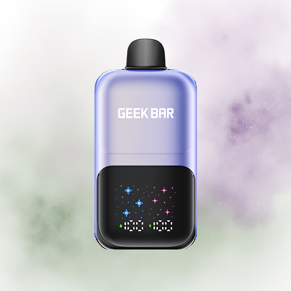 GEEK BAR 2GO 20ml 50000 Helado de Frutas del Bosque con Pantalla Grande y Sabores Ajustables