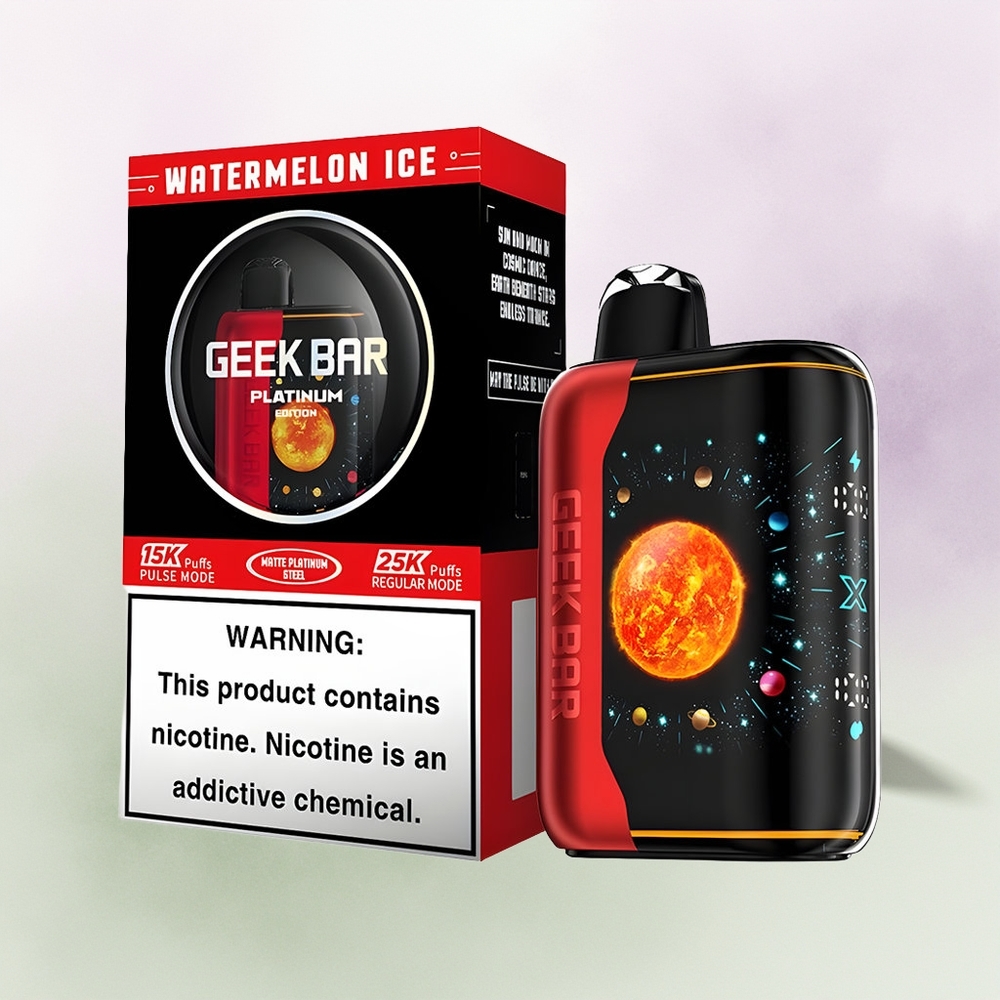 GEEK BAR Platinum Edition 25000 Sandía Hielo con 20mL y 2% Nicotina