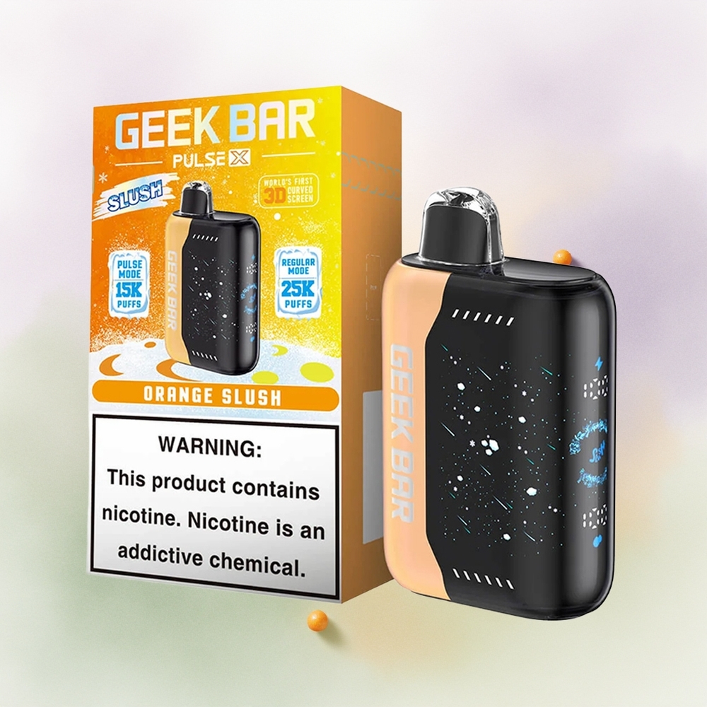 GEEK BAR Pulse X 25000 Edición Slush con Dual Mesh y Pantalla Curva 3D