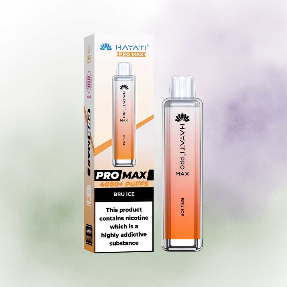Hayati Pro Max 4000 Bru Hielo Dual Ohm Mesh Recargable