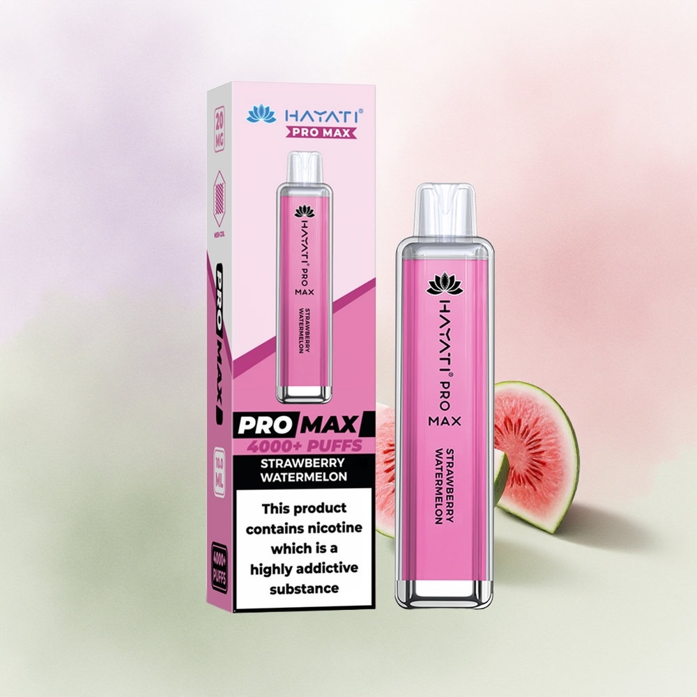 Hayati Pro Max 4000 Fresa Sandía Recargable 2ml 5% Nicotina