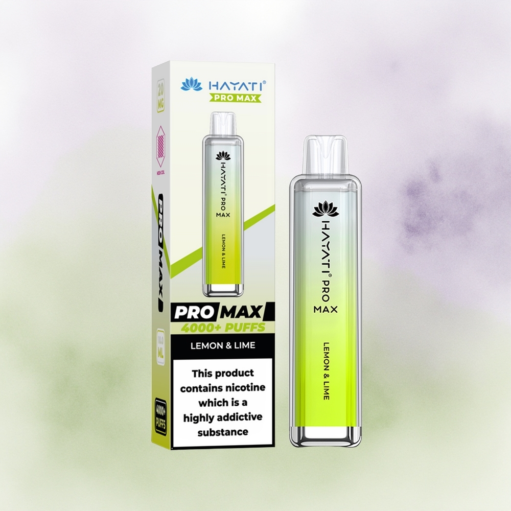 Hayati Pro Max 4000 Limón & Lima Recargable 2ml