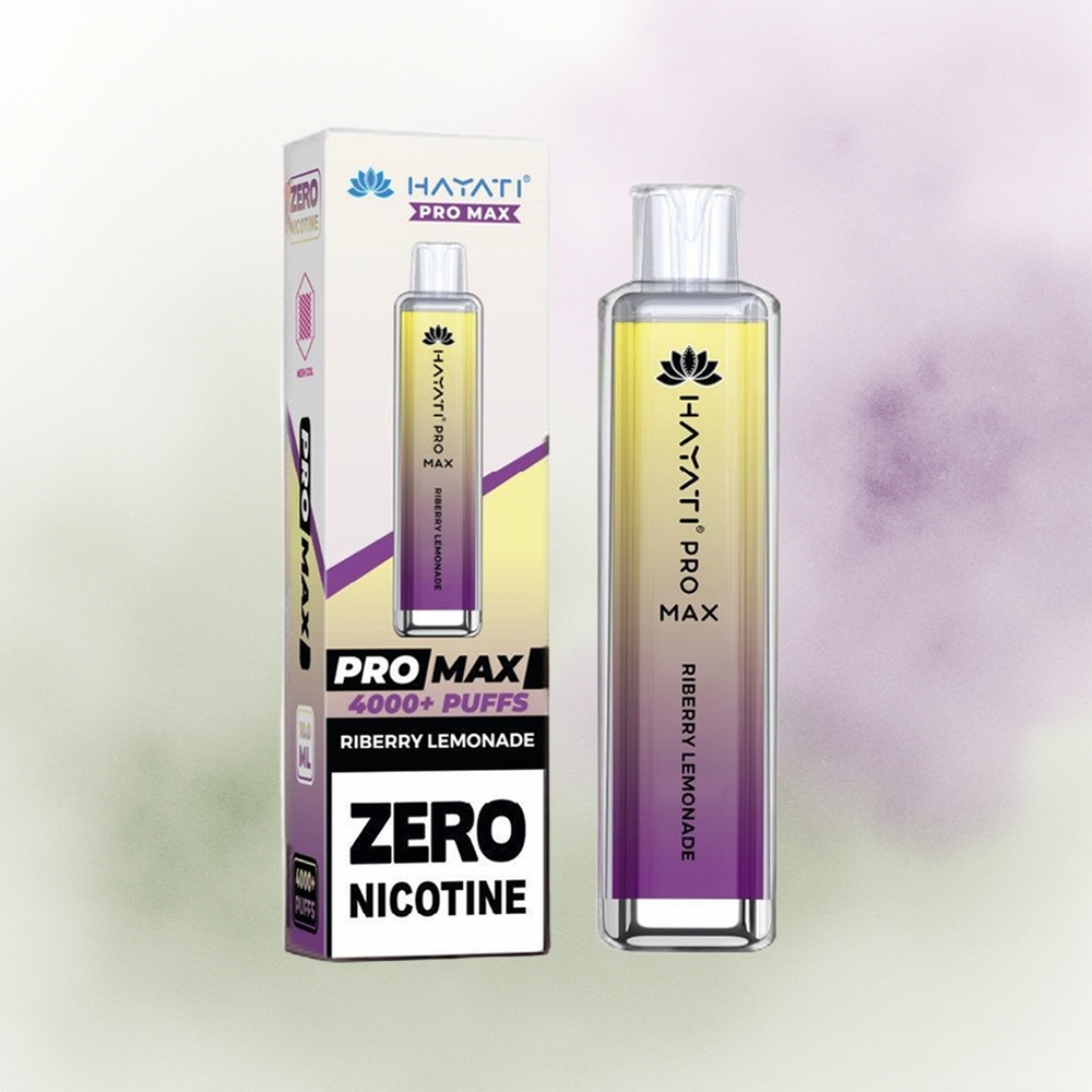 Hayati Pro Max 4000 Limonada Riberry Doble Bobina Recargable