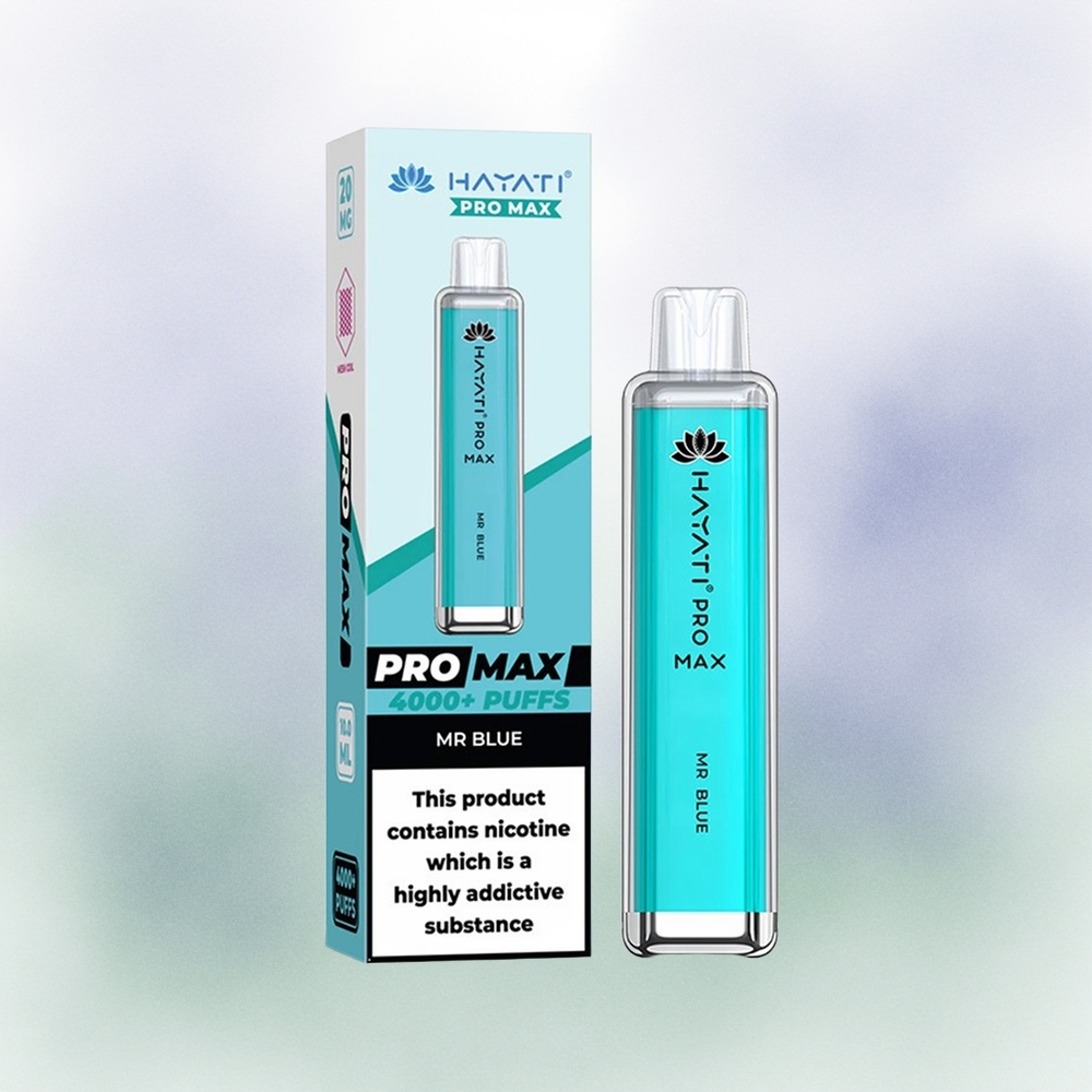 Hayati Pro Max 4000 Señor Azul Recargable Dual Ohm