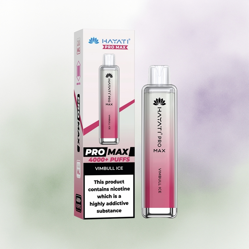 Hayati Pro Max 4000 Vimbull Hielo Dual Coil Recargable