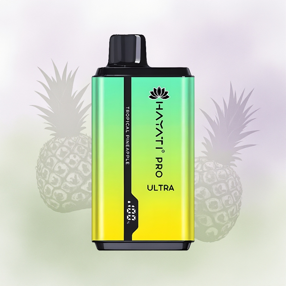 Hayati Pro Ultra 15000 Piña Tropical con 850mAh y 2 12ml