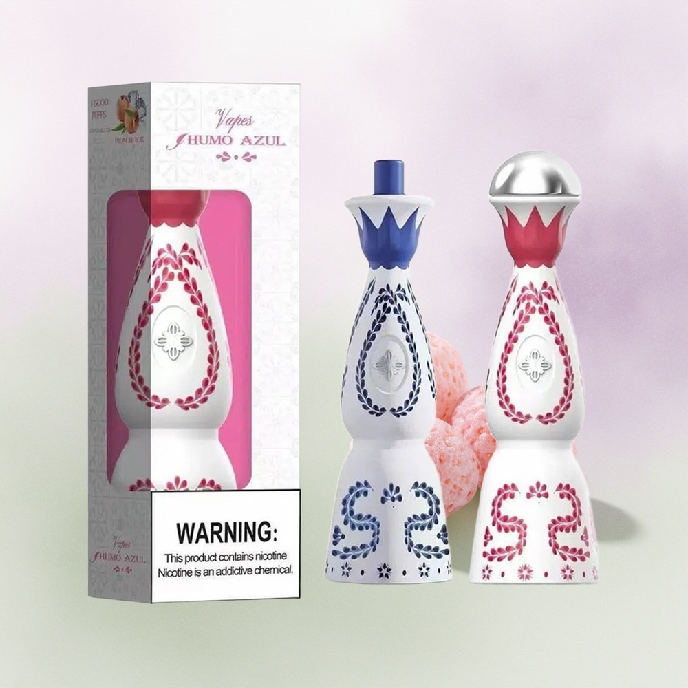 Humo Azul 15000 Chicle de Fresa 20mL 5% Nicotina