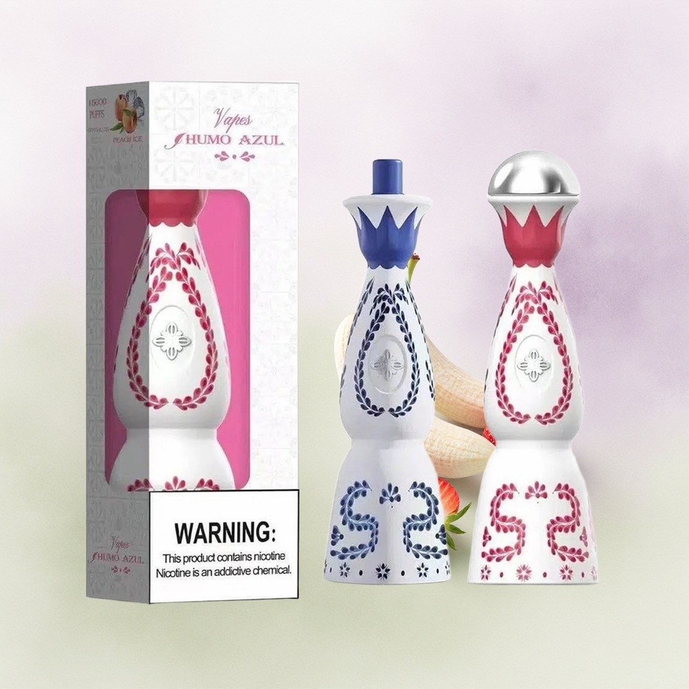 Humo Azul 15000 Fresa Plátano 20mL 5%