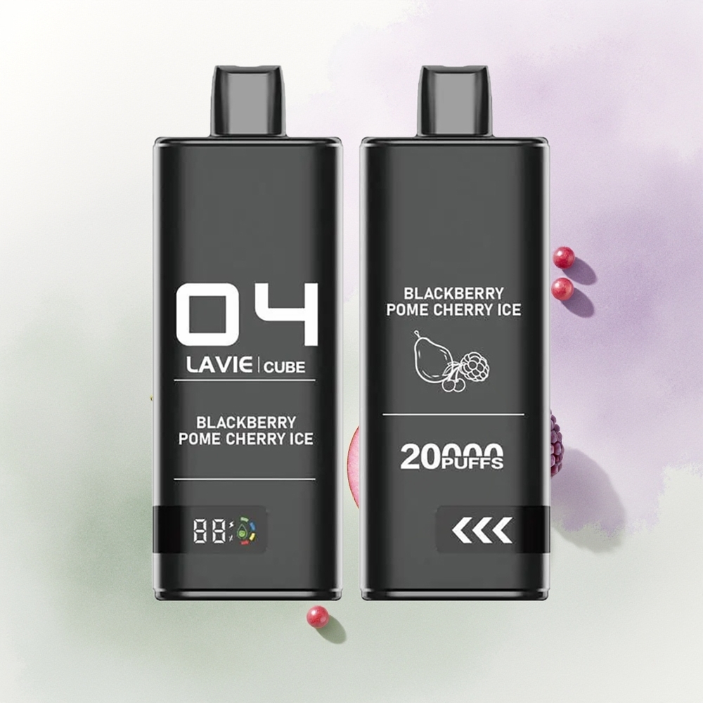 Lavie Cube 20000 Zarzamora Cereza Hielo 600mAh Tipo C