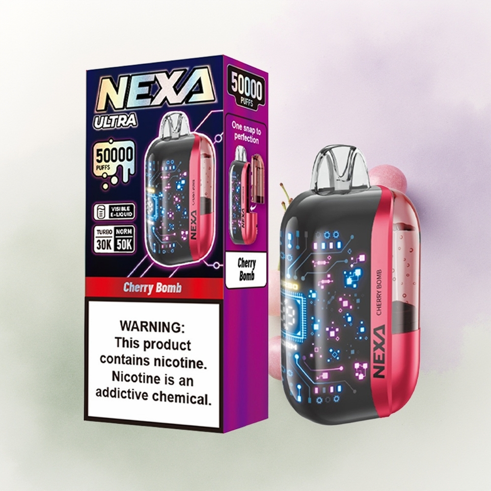 NEXA Ultra 50000 Cereza Bomp Dual Tipo-C 20ml