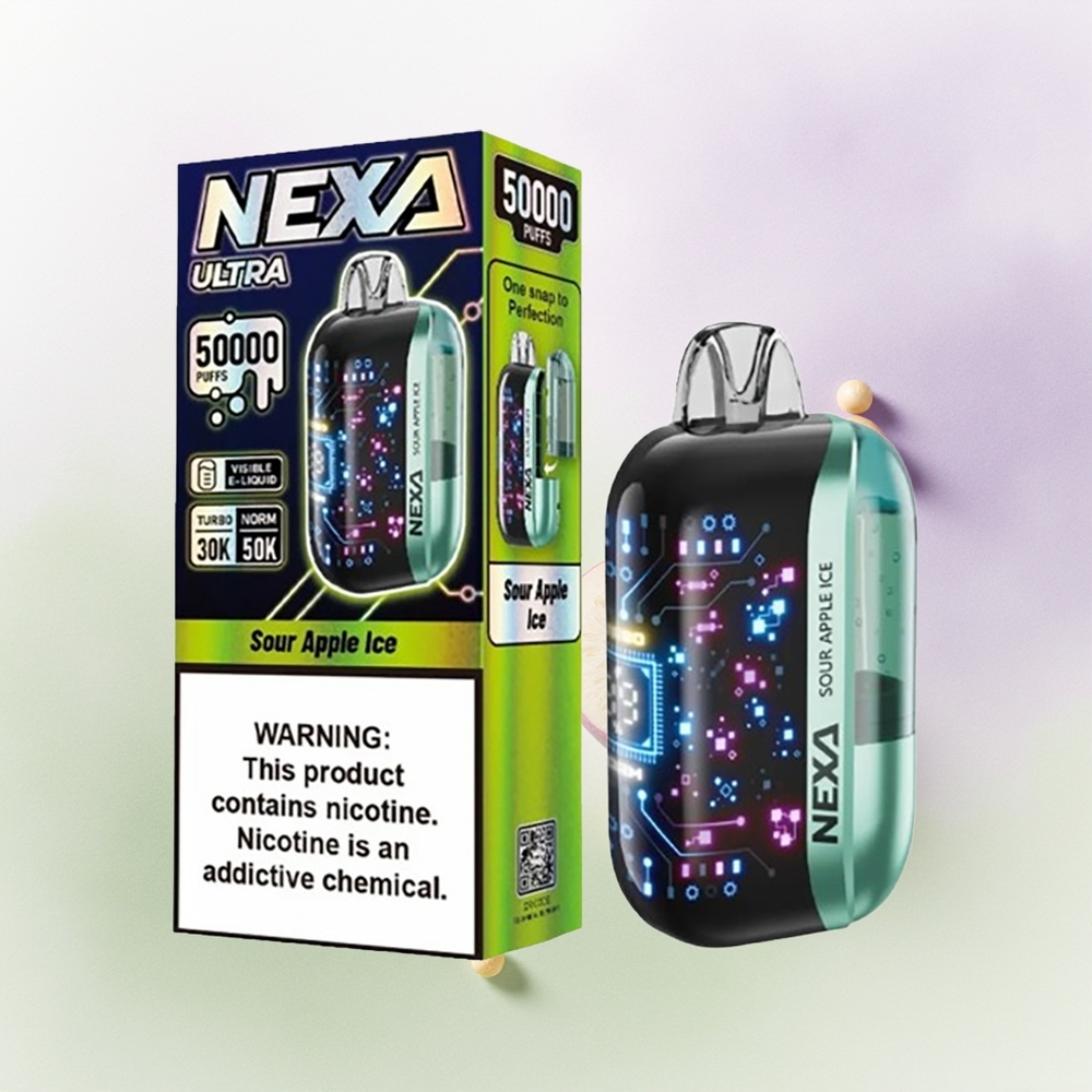 NEXA Ultra 50000 Manzana Ácida Hielo Ultra 20ml 5%