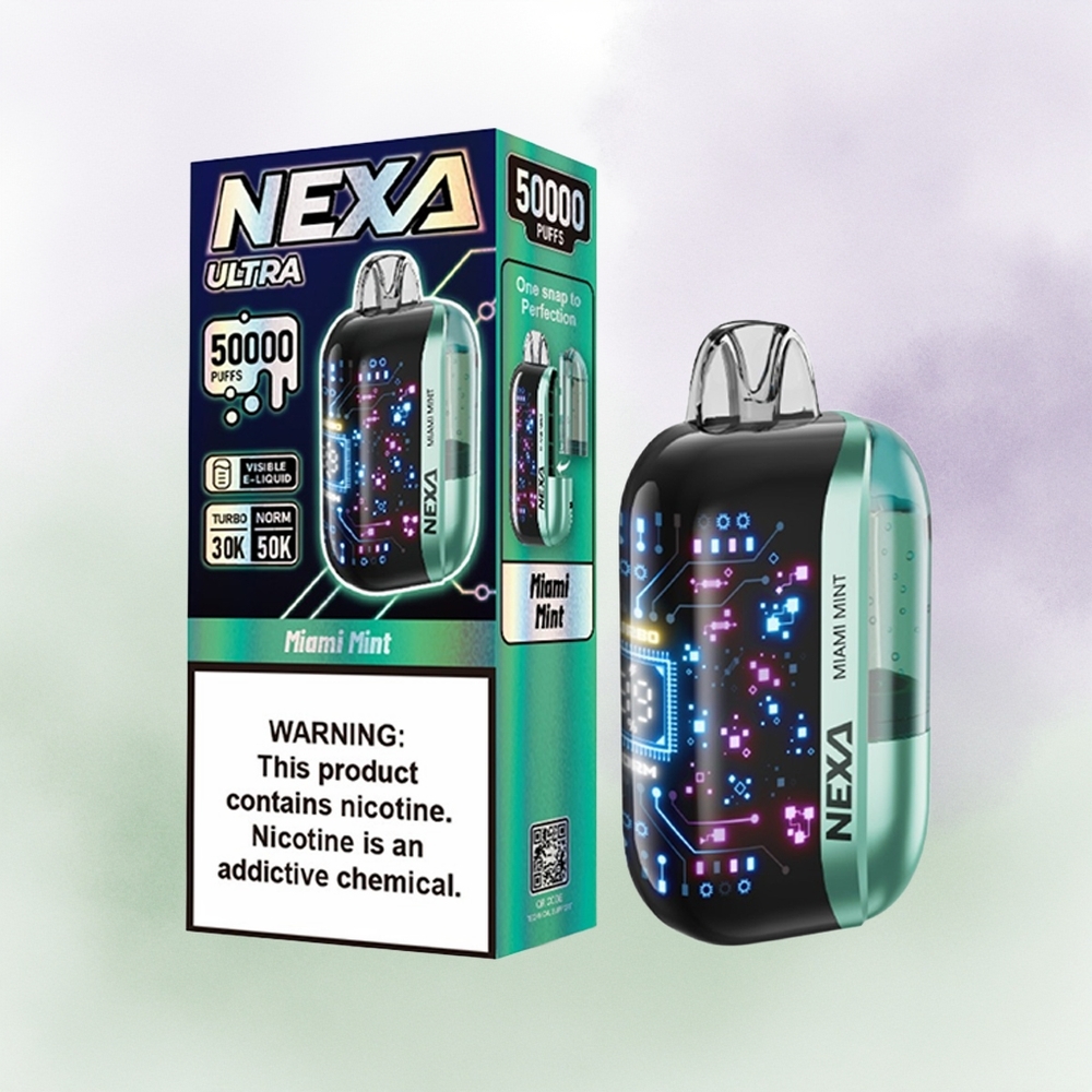 NEXA Ultra 50000 Menta Miami Ultra 20ml Pantalla Curva