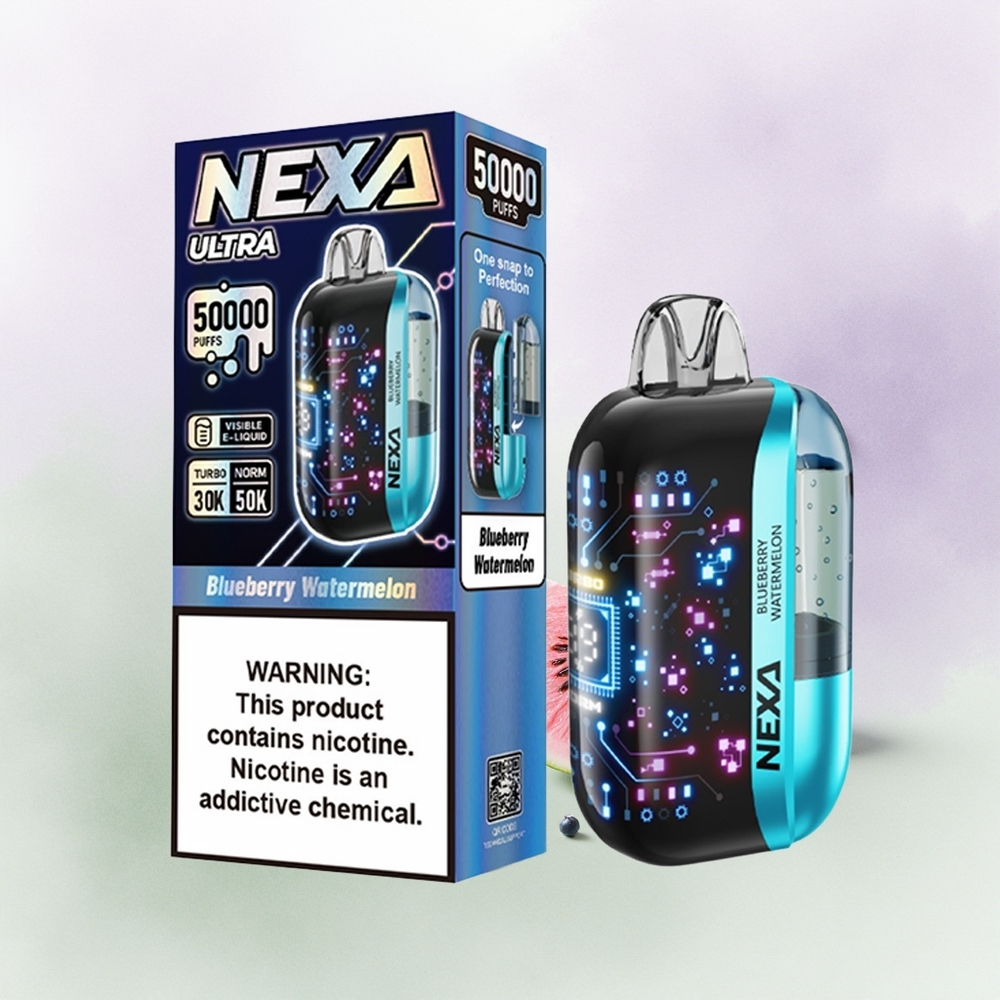 NEXA Ultra 50000 Sandía Arándano Ultra 50K Pantalla 3D Carga Tipo-C