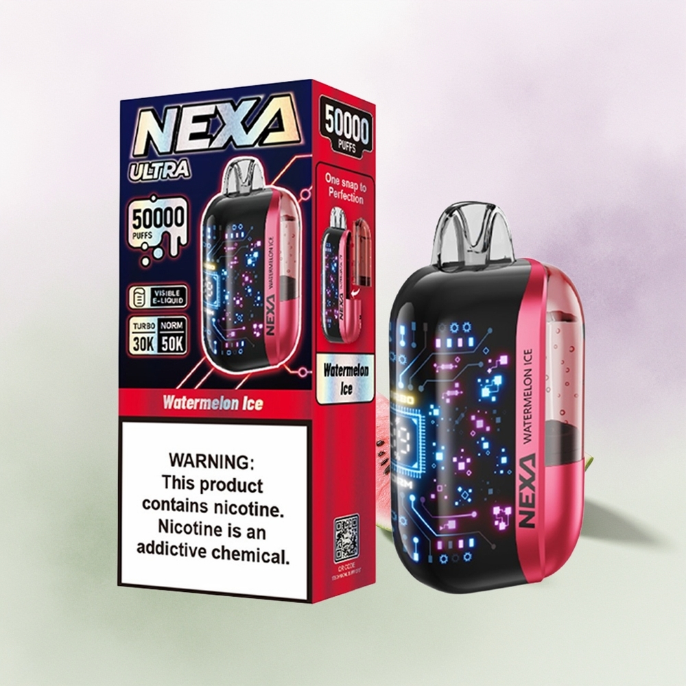 NEXA Ultra 50000 Sandía Hielo 20ml Pantalla Curva