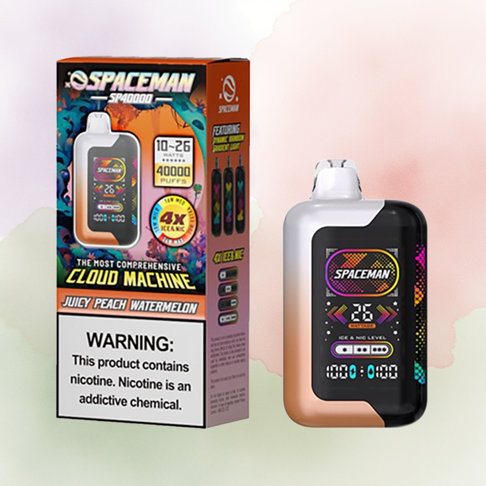 SMOK SPACEMAN SP40000 Melocotón Jugoso Sandía 20ml 1000mAh